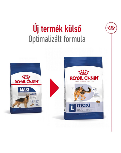 ROYAL CANIN Maxi Adult 4kg száraztáp felnőtt kutyáknak, 5 éves korig, nagytestű fajták