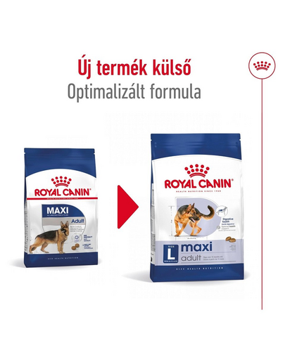ROYAL CANIN Maxi Adult 10kg száraztáp felnőtt kutyáknak, 5 éves korig, nagytestű fajták