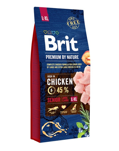 BRIT Premium By Nature Senior Large+Extra Large 15 kg