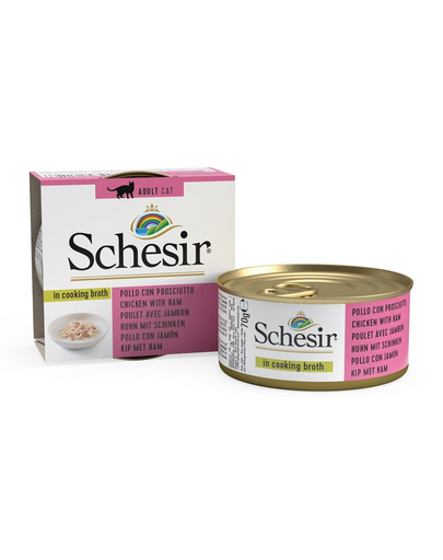 SCHESIR Csirke sonkával húslevesben 70G