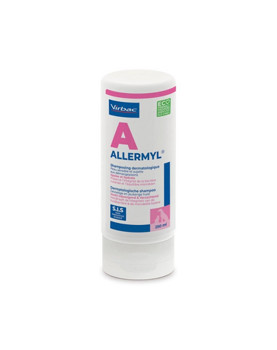 VIRBAC Allermyl Bőrgyógyászati sampon érzékeny, viszkető bőrre 250 ml