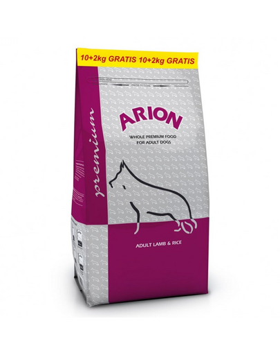 ARION Premium Lamb & rice Bárányhús és rizs 12 kg