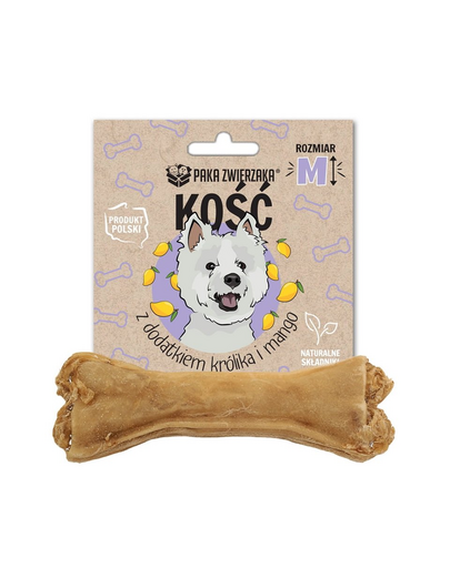 PAKA ZWIERZAKA Csont nyúllal és mangóval M-12 cm