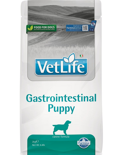 FARMINA Vet Life Gastrointestinal Puppy kölyökkutyáknak, érzékeny emésztőrendszerre 2 kg