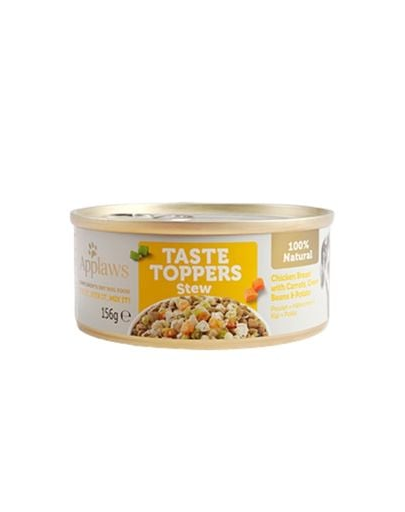 APPLAWS Dog Taste Toppers Pörkölt csirkével és sárgarépával 156 g