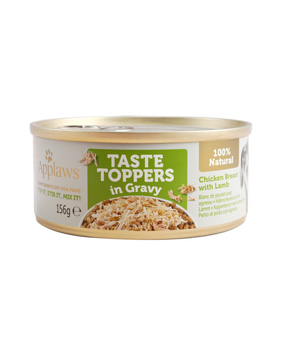 APPLAWS Dog Taste Topper Csirkemell bárányhús mártással 156 g