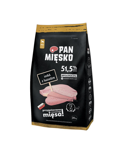 PAN MIĘSKO Pulyka fácánnal kis fajták számára 20 kg