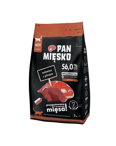 PAN MIĘSKO Marhahús szarvassal 5kg