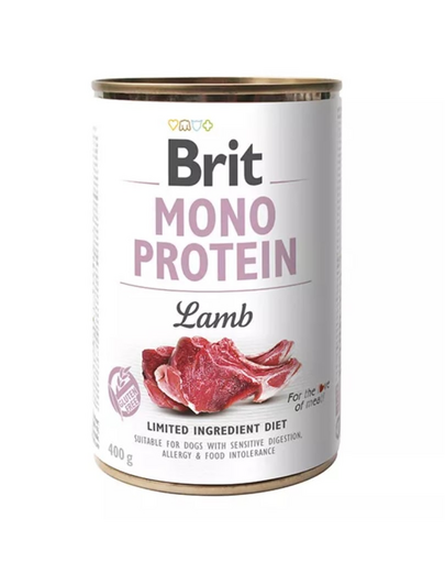 BRIT Mono Protein Lamb 400 g monoprotein takarmány bárány