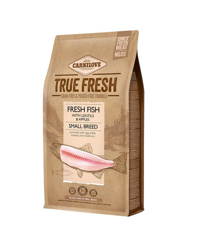 CARNILOVE True Fresh Fish Adult nedves kutyaeledel kistestű fajtáknak 11,4 kg
