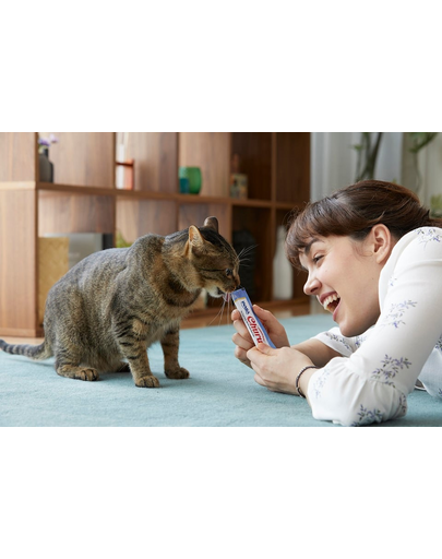 INABA Churu Cat krémes csirke és garnélarák macskaeledel 56 g