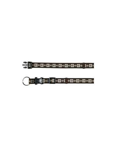 TRIXIE Nyakörv coffe s-m 30-45 cm - 15 mm barna