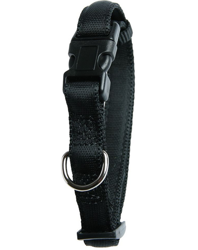 ZOLUX Cushion Szalagos nyakörv 15 mm - fekete 