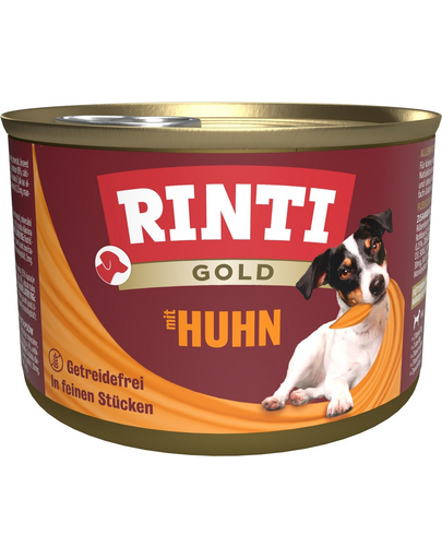 RINTI Gold Chicken Mini Csirke kistestű fajtáknak 185 g