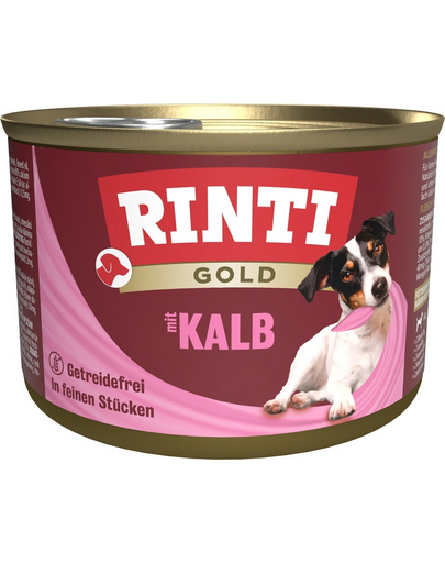 RINTI Gold Veal Mini Borjúhús kistestű kutyáknak 185 g