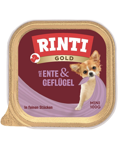 RINTI Gold Duck&Poultry Mini kacsa és baromfi 100 g