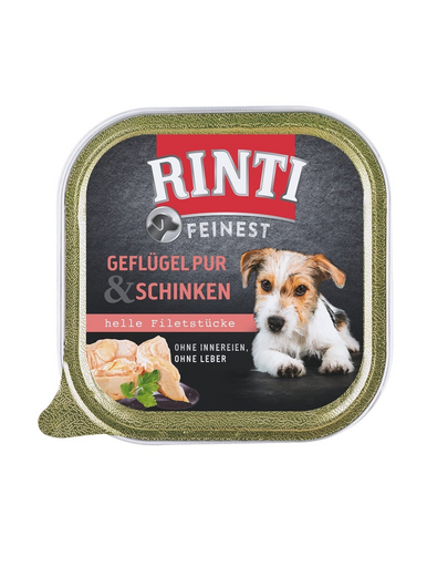 RINTI Feinest Poultry Pure&Ham baromfi és sonka 150 g