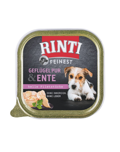 RINTI Feinest Poultry Pure&Duck baromfi és kacsa 150 g