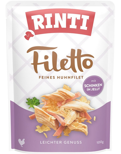 RINTI Filetto in Jelly Chicken&Ham zselés csirke és sonka 100 g