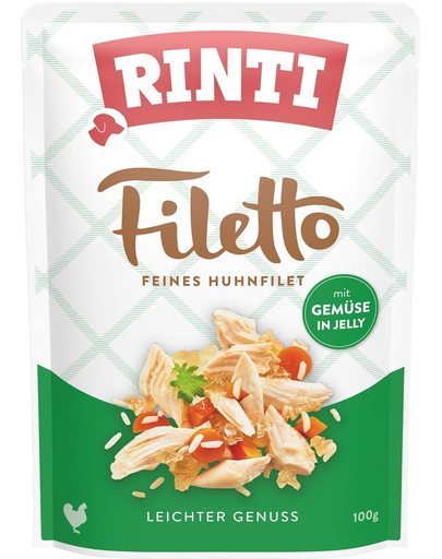 RINTI Filetto in Jelly Chicken&Vegetables  zselés csirke és zöldség 100 g