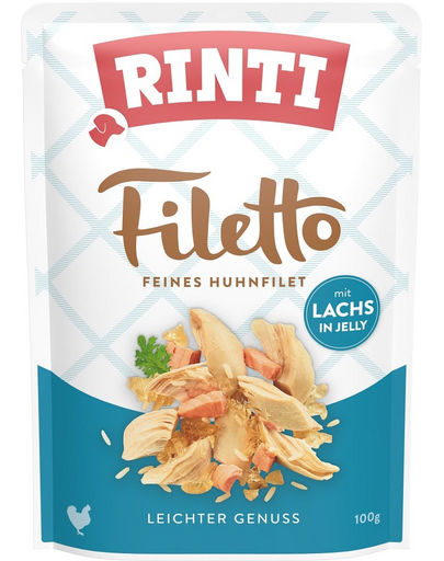 RINTI Filetto in Jelly Chicken&Salmon csirke és lazac zselé 100 g