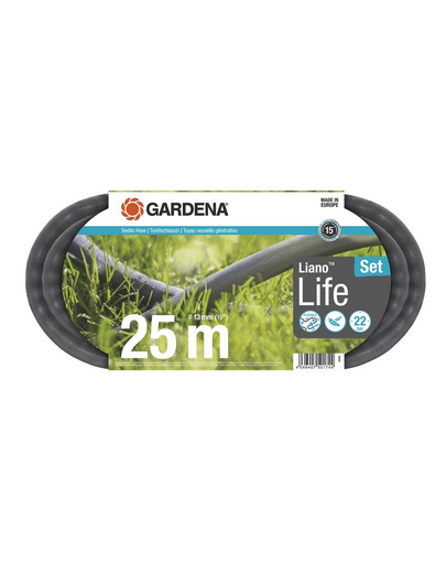 GARDENA Liano Life textil tömlő 25 m készlet