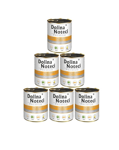DOLINA NOTECI Prémium eledel kacsa tökkel 6 x 800g