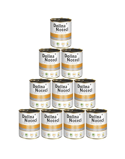 DOLINA NOTECI Prémium eledel kacsa tökkel 10 x 800g