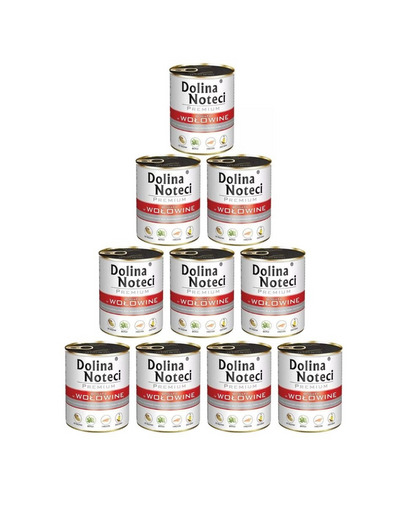 DOLINA NOTECI Prémium eledel marhahússal 10 x 800g