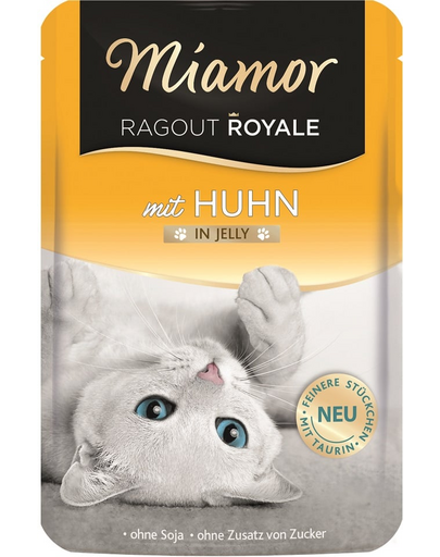 MIAMOR Ragout Royale in Jelly Chicken zselés csirke tasak macskáknak 100 g