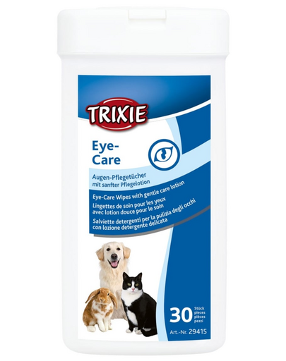 TRIXIE nedves törlőkendő szemre 30 db