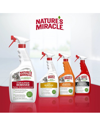 NATURE'S MIRACLE Stain&Odour Remover Cat dinnye 946 ml