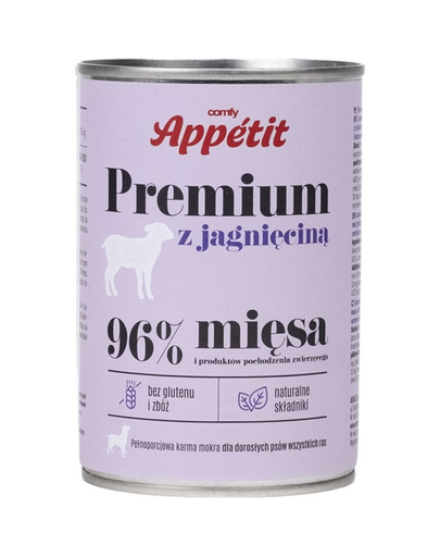 COMFY APPETIT PREMIUM bárányhússal 400 g