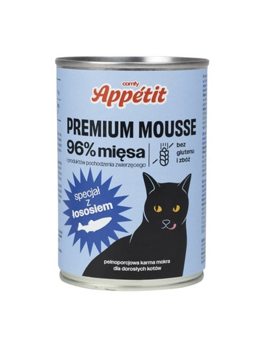 COMFY PREMIUM Mousse lazaccal macskáknak 400 g