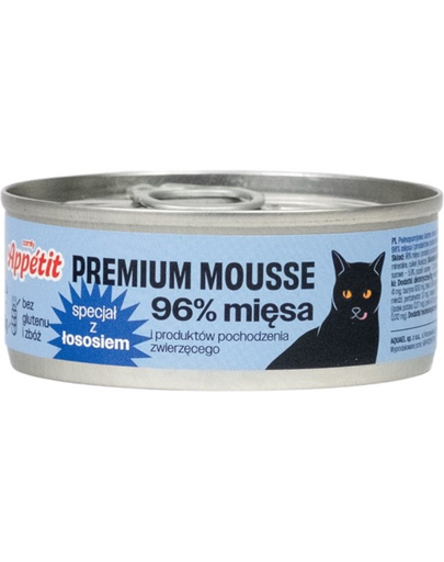 COMFY APPETIT PREMIUM Lazac mousse macskáknak 85 g
