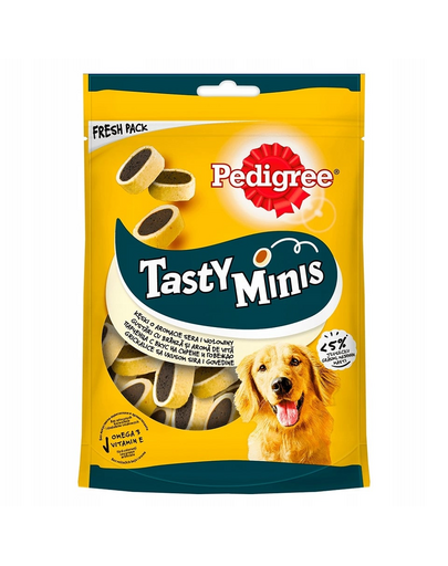 PEDIGREE Tasty Minis Cheesy 6x140 g
