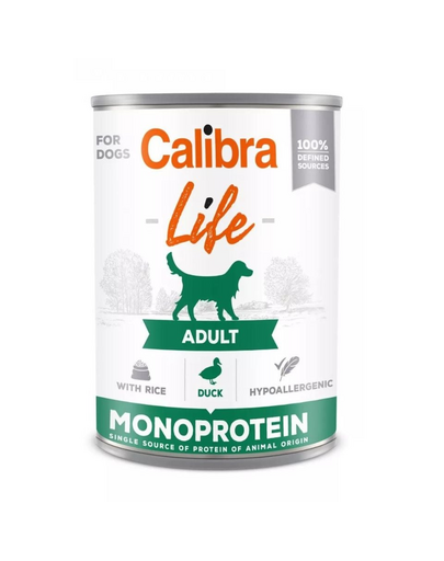 CALIBRA Dog Life Adult Duck with Rice 400 g