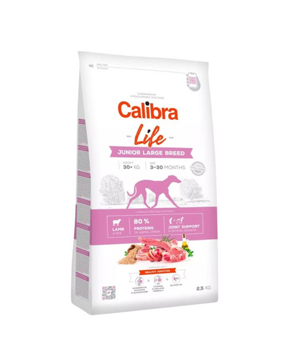 CALIBRA Dog Life Junior Large Breed Lamb 2,5 kg