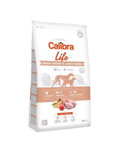 CALIBRA Dog Life Senior Medium&Large Chicken 2,5 kg