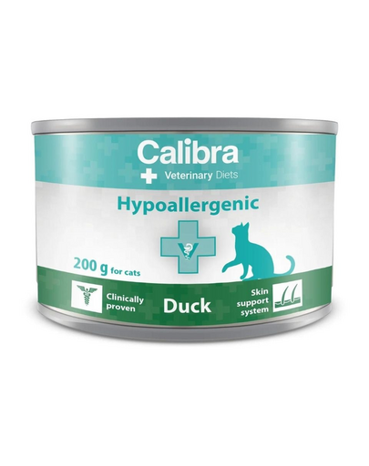 CALIBRA Veterinary Diet Cat Hypoallergenic Duck 200 g