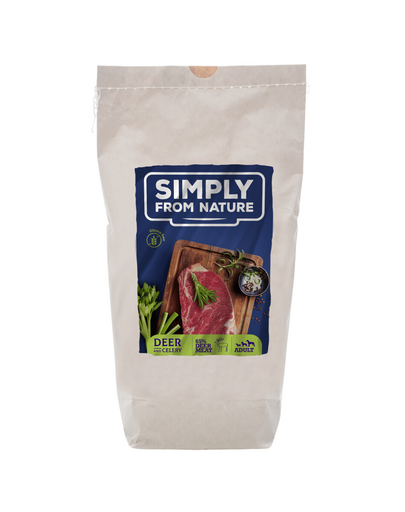 SIMPLY FROM NATURE Oven Baked Dog Food with deer 1,2 kg