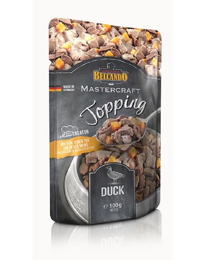 BELCANDO Mastercraft Topping Kacsa jamgyökérrel 6x100 g