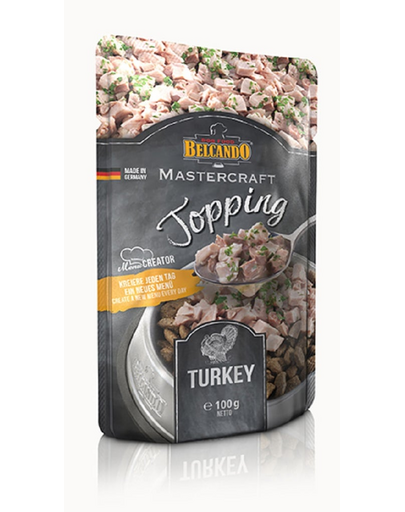 BELCANDO Mastercraft Topping Pulyka petrezselyemmel 100 g