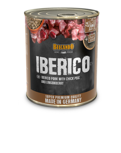 BELCANDO Super Premium Iberico sertés, csicseriborsó és áfonya 6 x 800 g