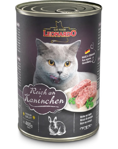 LEONARDO Quality Selection nyúlhúsban gazdag 800 g