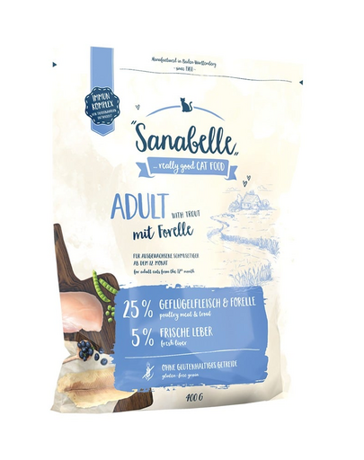 SANABELLE Adult Pisztráng 400 g