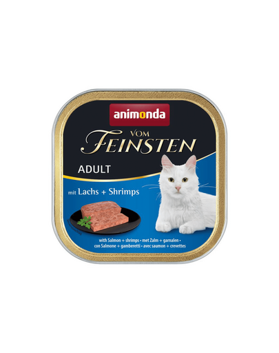 ANIMONDA vom Feinsten Adult lazac garnélarákkal 100 g