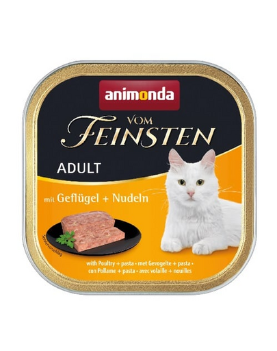 ANIMONDA Vom Feinsten Adult szárnyas és  tészta 100 g