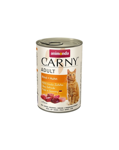 ANIMONDA Carny Konzerv macska marhahús- csirke 400 g