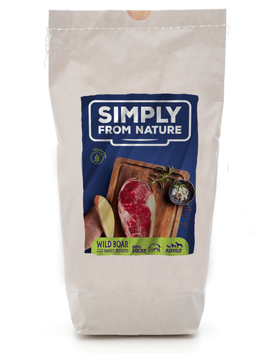 SIMPLY FROM NATURE Oven Baked Dog Food with wild boar 1,2 kg